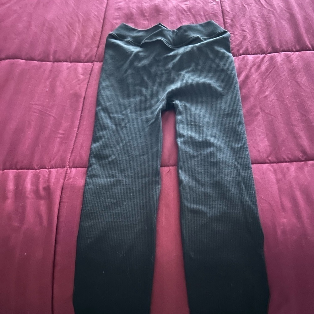 Women’s Pink Soda Sport Ribbed Seamless Tights